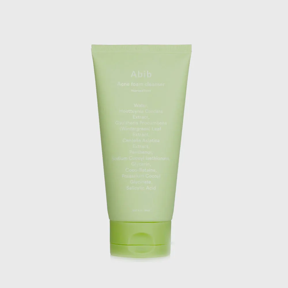 Abib Acne Foam Cleanser Heartleaf Foam