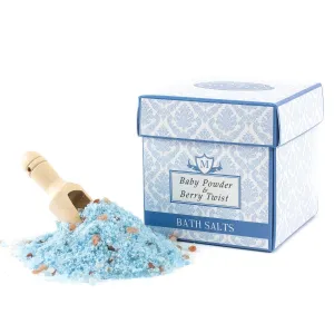 Baby Powder & Berry Twist Scented Bath Salts 350g