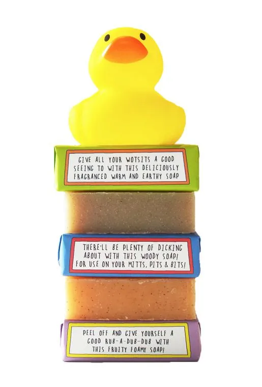 Back, Sack & Crack Soap Bar - Funny Rude Gift Aromatherapy Vegan Award Winning