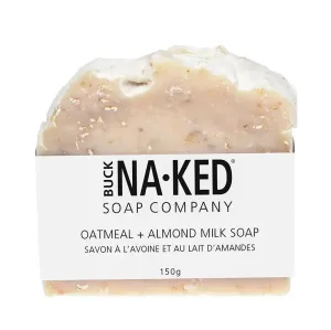 Buck Naked Soap Company - Oatmeal & Almond Milk Soap - 150g/5oz
