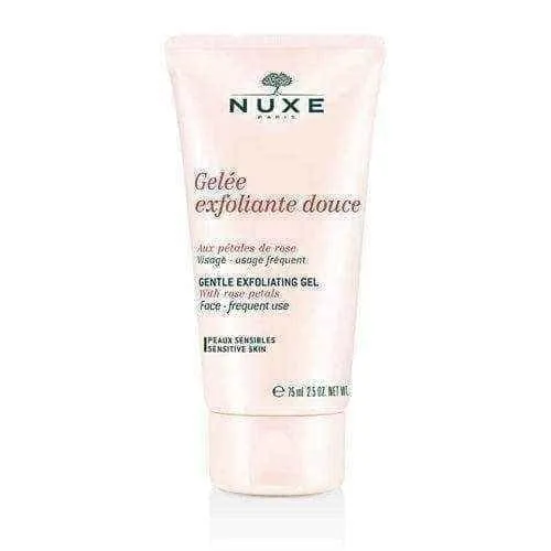 NUXE Rose Petal gently exfoliating gel scrub 75ml