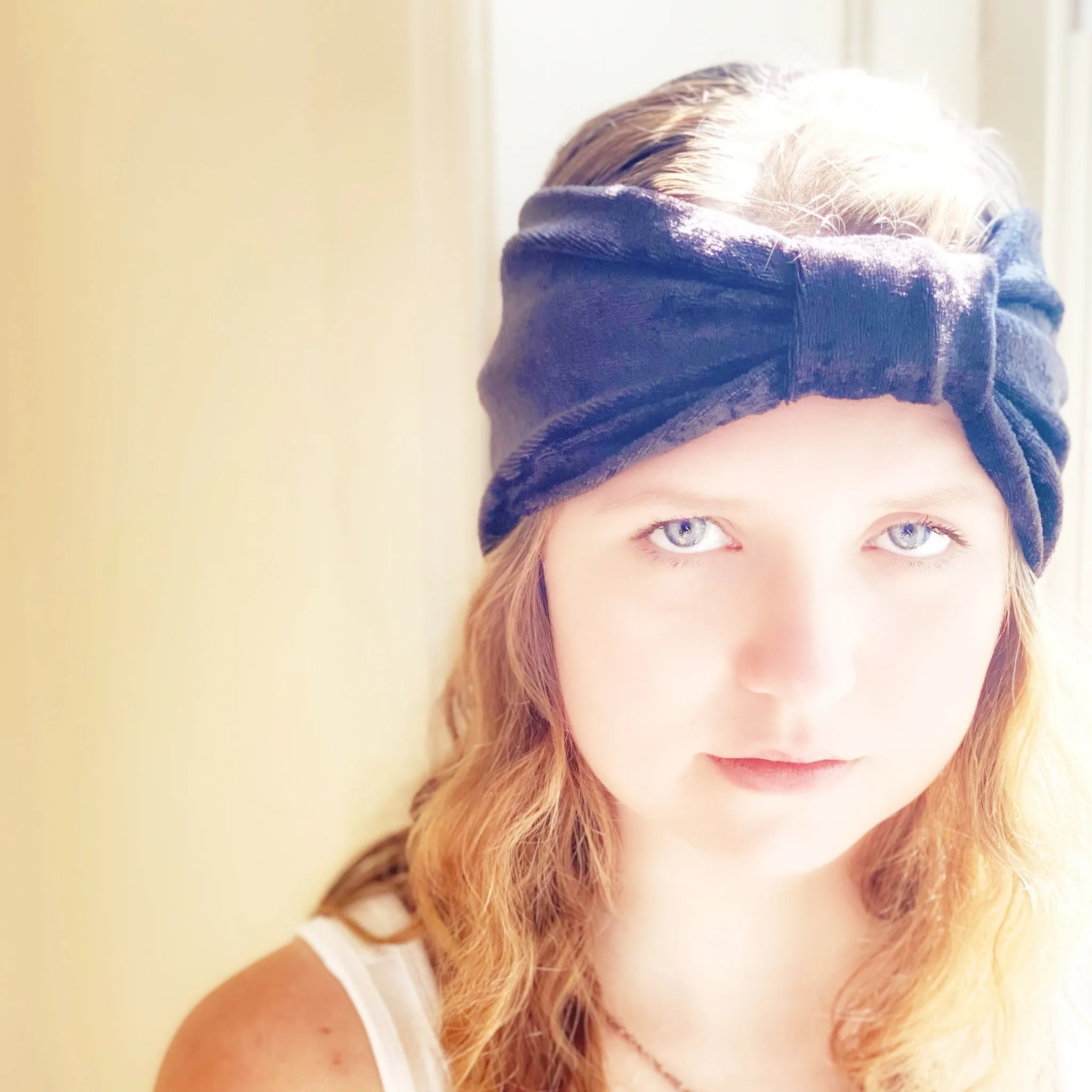 Relaxing Velvet Stretch Headband for Women, Multiple Colors Available